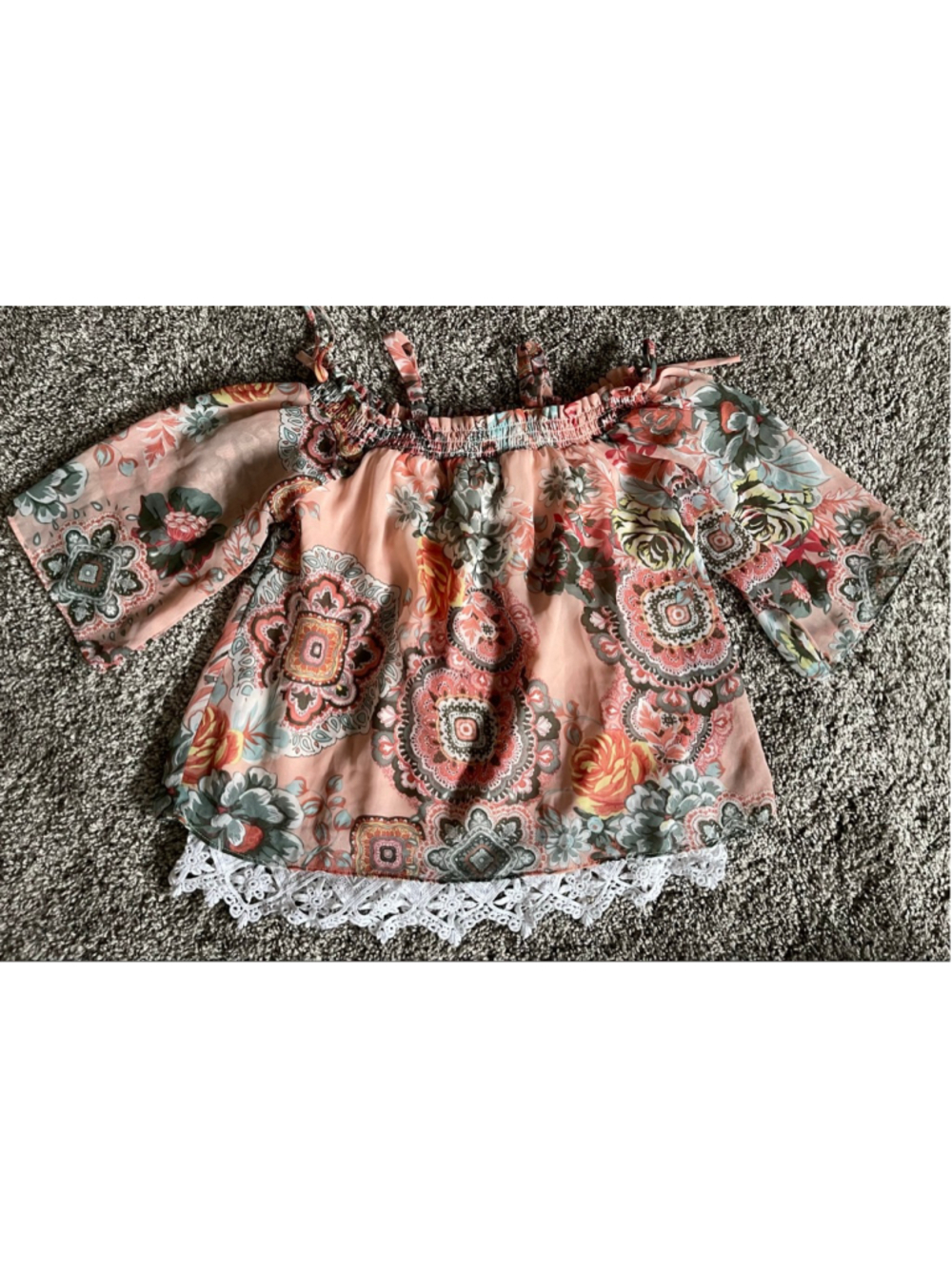 Girls Dressy Blouse, Size 7/8, NWOT